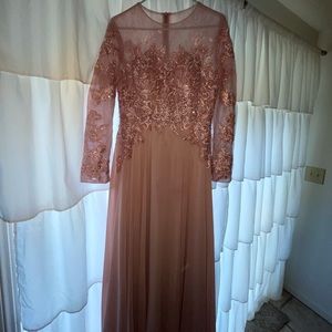 COPY - Dusty rose pink bridesmaid dress